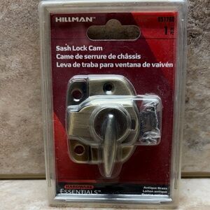 Antique Brass Sash Lock Cam